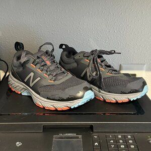 New Balance 510v5 Trail Running Shoes - 8 - Gunmetal